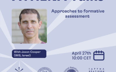 27/04/2023: Διάλεξη “Approaches to formative assessment” του Dr. Jason Cooper (Department of Science Teaching, Weizman Institute of Science, Israel)