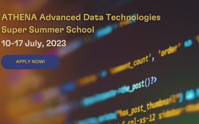 10-17/07/2023: Θερινό σχολείο (Super Summer School) σε Advanced Data Technologies από το Athena European University