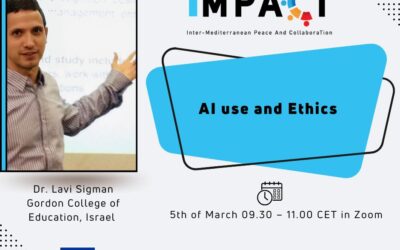 05/03/2024: Διάλεξη “AI Use and Ethics” του Dr. Lavi Sigman (Gordon College of Education, Israel)