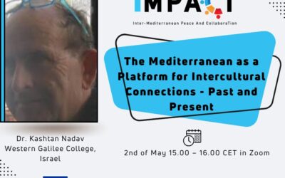 02/05/2024: Διάλεξη “The Mediterranean as a Platform for Intercultural Connections – Past and Present” του Dr. Nadav Kashtan (Western Galilee College, Israel)