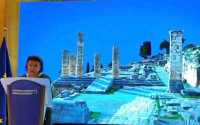15/05/2024: Την 3D αποτύπωση των Δελφών από το Εργαστήριο DMA του Τμήματος παρουσίασε η Υπουργός Πολιτισμού ως επίσημη συμμετοχή της Ελλάδας στη Σύνοδο Υπουργών Πολιτισμού της ΕΕ