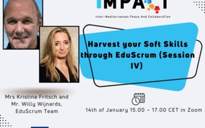 14/01/2025: Workshop “Harvest your soft skills through EduScrum (Session IV)” των Mrs. Christina Fritsch και Mr. Willy Wijnards (EduScrum Team)