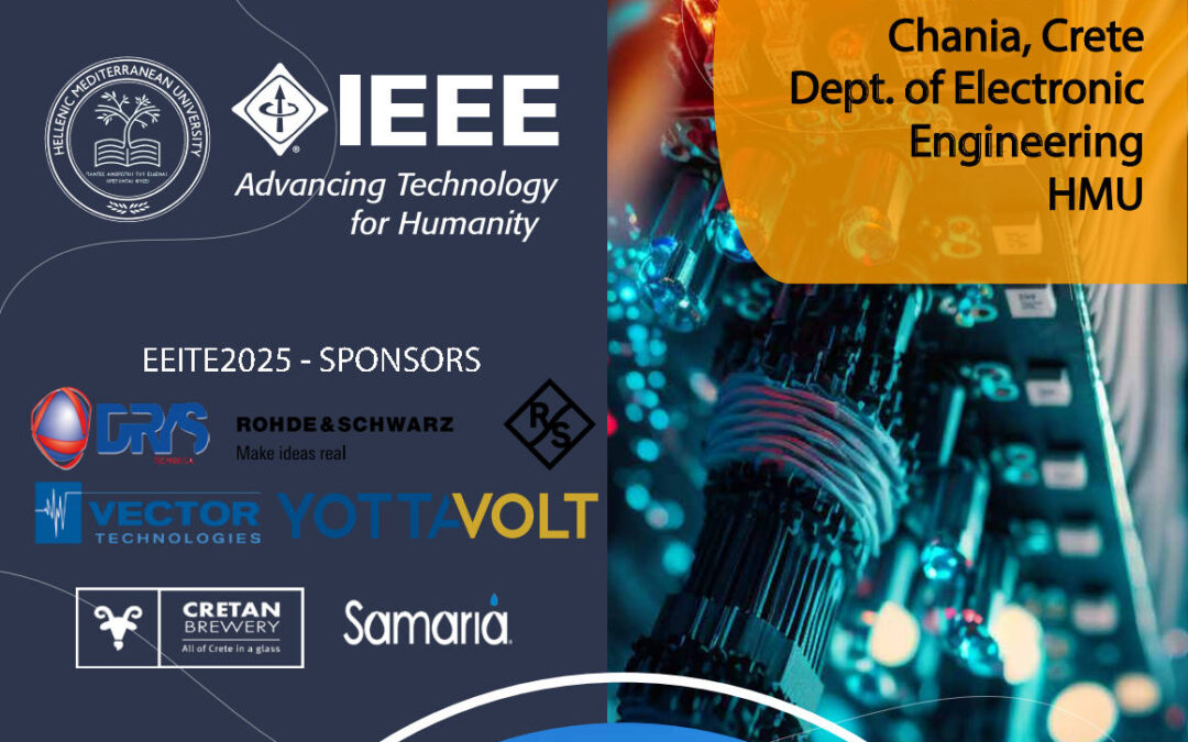 04-06/06/2025: 6th International Conference in Electronic Engineering and Information Technology – EEITE’2025